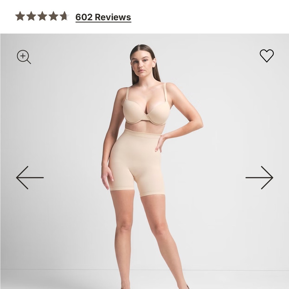 SKIMS Cream Seamless Shapewear